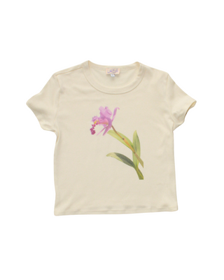 Pink Orchid Short Sleeve Baby Tee (XS - 2X)