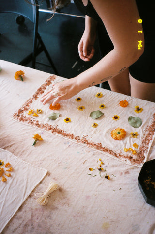 Silk Scarf Natural Dye Workshop (June 27th Class)
