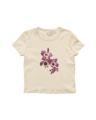 Purple Orchid Short Sleeve Baby Tee (XS - 2X)