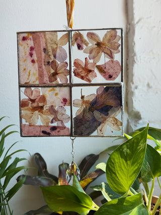 Stained Glass Sun Catcher Workshop with Soldered Curves (July 16th Class)