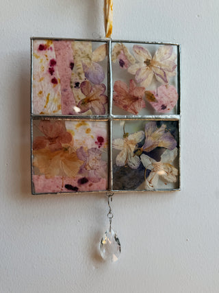 Stained Glass Sun Catcher Workshop with Soldered Curves (July 16th Class)