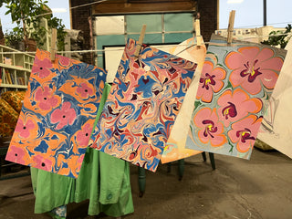 Paper Marbling with Claire Reynes (June 9th Class)