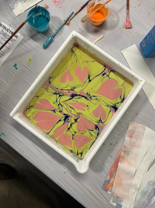 Paper Marbling with Claire Reynes (February 13th Class)