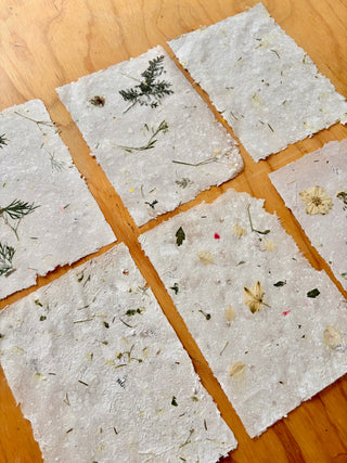 Recycle to Bloom: Papermaking with Lulu Luyao Chang (June 20th Class)
