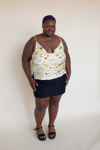 Silk Tank Top - Cosmo  (XXS - 6X)