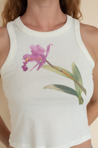 Pink Orchid Racer Tank (XS - 2X)