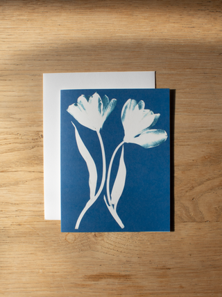 Cyanotype Greeting Card