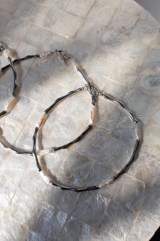 Pearl Spacer Bead Necklace