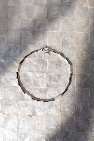 Pearl Spacer Bead Necklace