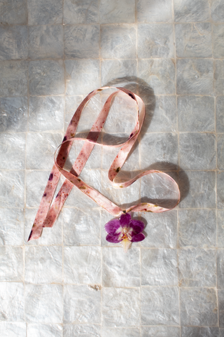 3-D Real Orchid Necklace
