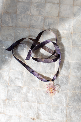 3-D Real Orchid Necklace
