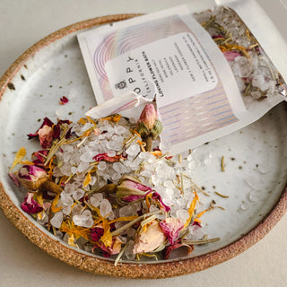 Poppy California Flower Bath Salt